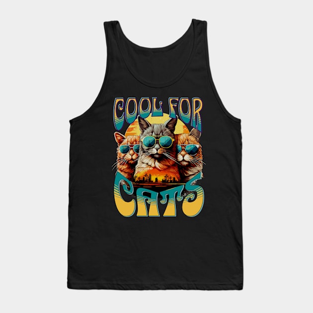 Cool For Cats 2 Tank Top by RockReflections